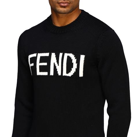 fendi mens crew neck|Fendi Crew neck sweaters for Men .